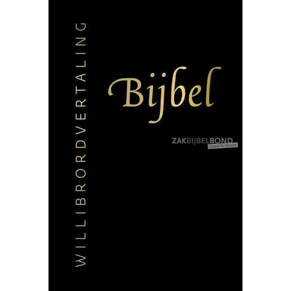 Willibrord Bijbel luxe zwart