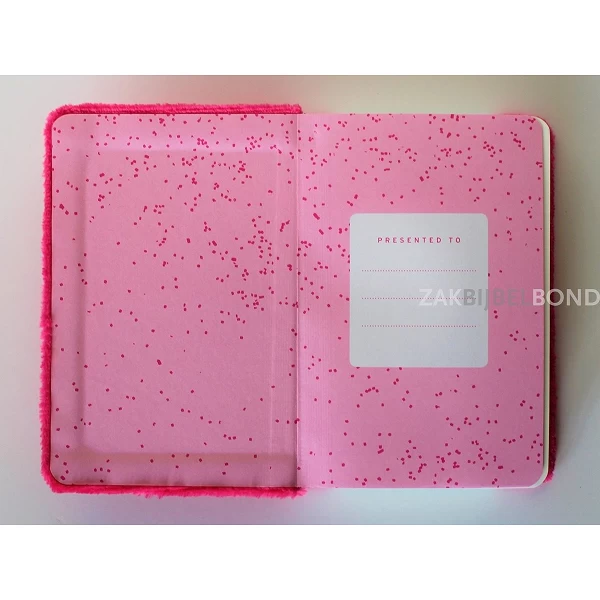 ENGLISH NIV POCKET FLUFFY PINK BIBLE