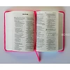 ENGLISH NIV POCKET FLUFFY PINK BIBLE