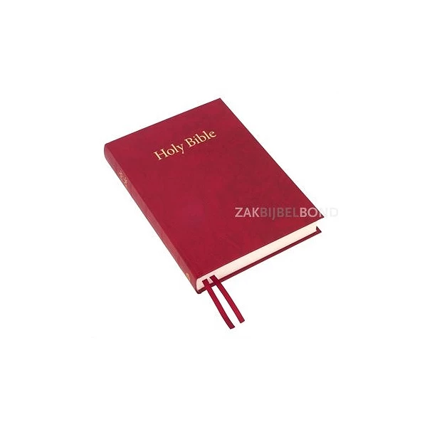 Engelse Bijbel KJV - Windsor Large Print Text Bible - Red