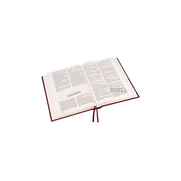 Engelse Bijbel KJV - Windsor Large Print Text Bible - Red