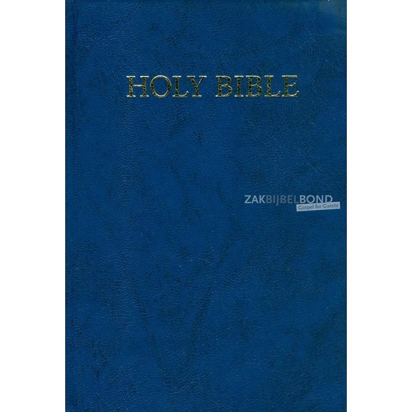 Engelse Bijbel KJV - Compact Westminster Reference Bible - blue