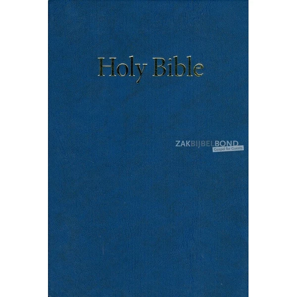 Engelse Bijbel KJV - Windsor Large Print Bible - Blue