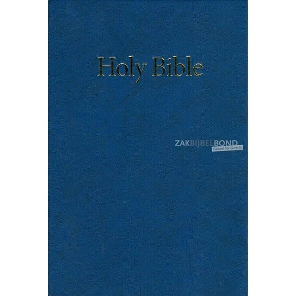 English Bible KJV - Windsor Large Print Bible - Blue