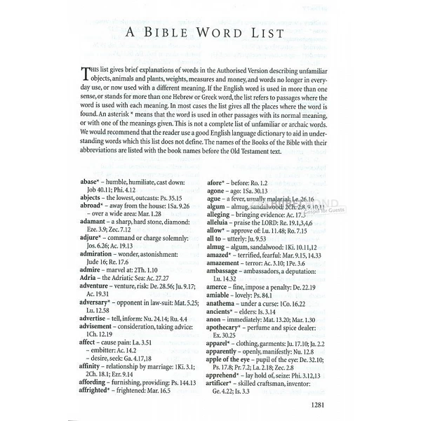 English Bible KJV - Windsor Large Print Bible - Blue