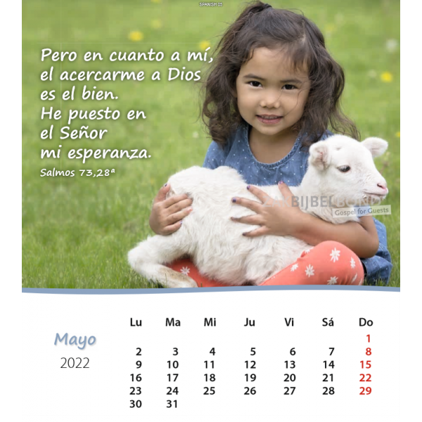 Spaanse Ansichtkaartenkalender 2022
