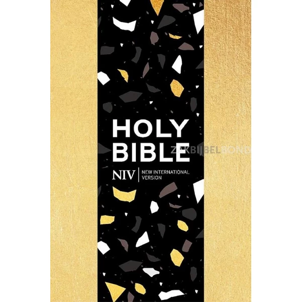 English NIV Bible - Pocket Gold Soft-tone