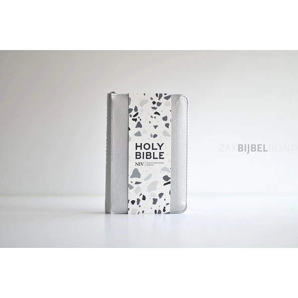 English NIV Bible - Pocket Silver Soft-tone