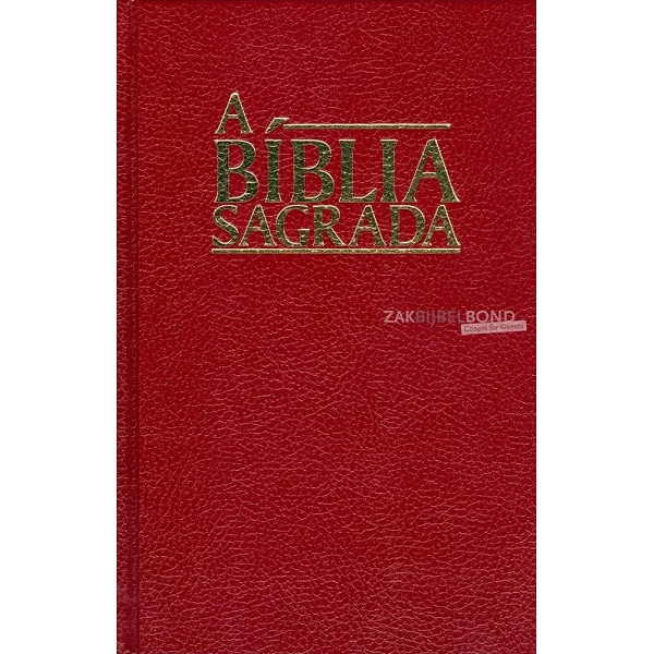 Portugese Bijbel - ACF compact rood