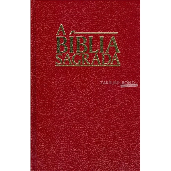 Portuguese Bible ACF compact red