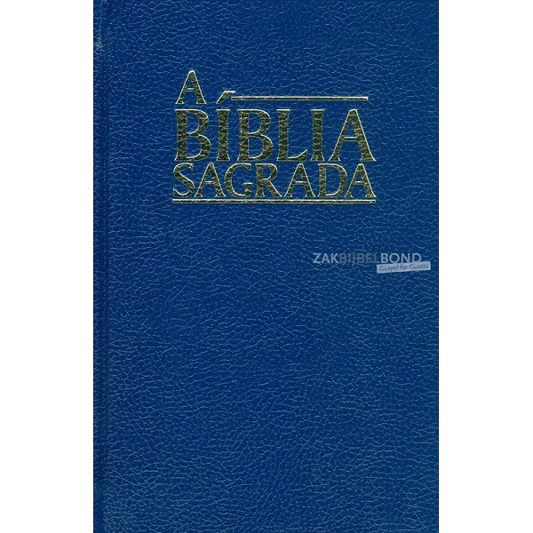 Portuguese Bible ACF compact blue