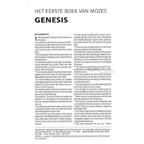 HSV Luxe Bijbel met Psalmen