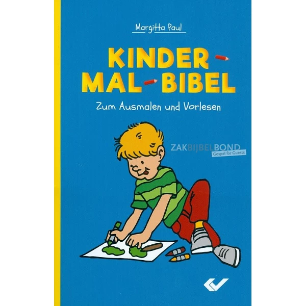 Duits, Kinderbijbel, "Kleurbijbel", M. Paul, paperback [kindermateriaal]