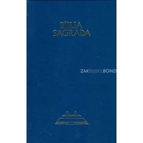 Portuguese Bible ARC large blue