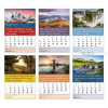 Rumanian wall calendar 2022