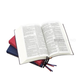 Engelse Bijbel KJV - Classic reference Bible - vinyl rood