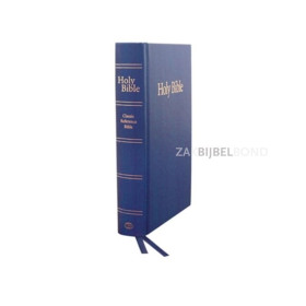 Engelse Bijbel KJV - Classic reference Bible - harde kaft blauw