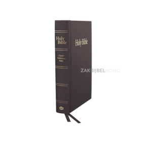 Engelse Bijbel KJV - Classic reference Bible - harde kaft zwart