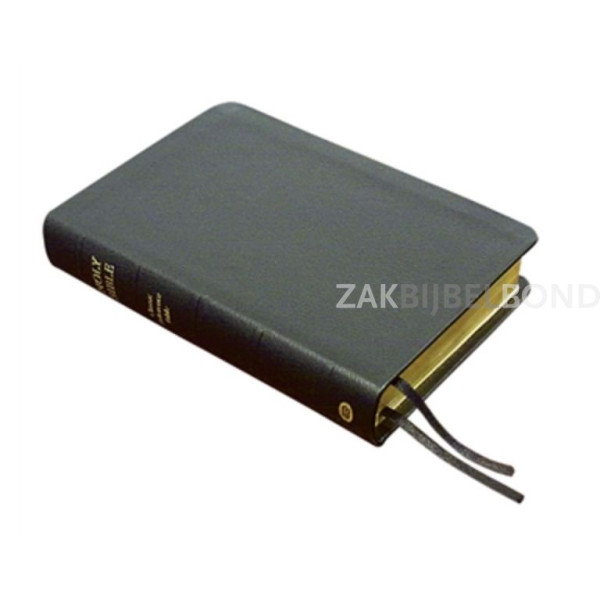 Engelse Bijbel KJV - Classic reference Bible - kalfsleer zwart