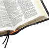 English Bible KJV - Classic reference Bible - black calfskin leather