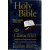 English Bible KJV - Classic reference Bible - vinyl black