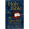 English Bible KJV - Classic reference Bible - hardcover blue