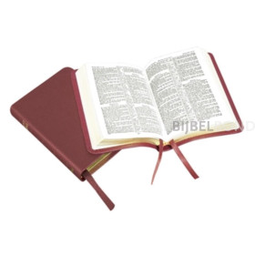 Engelse Bijbel KJV - Pocket reference kalfsleer