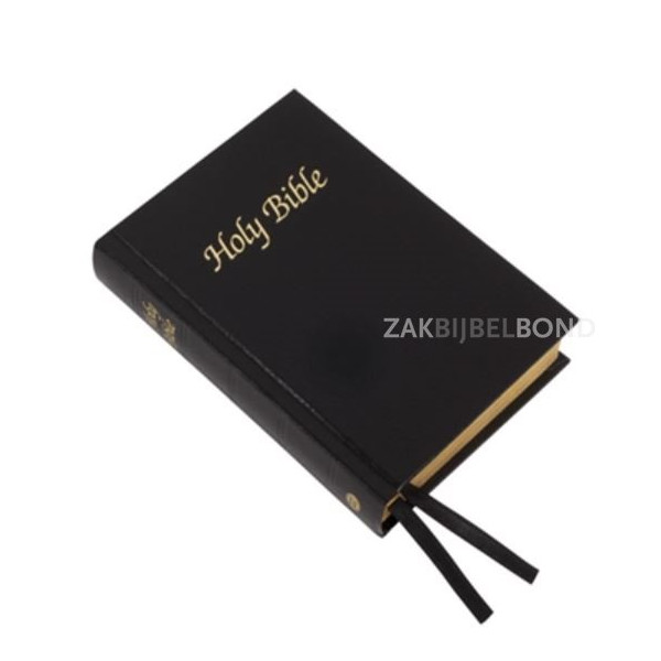 Engelse Bijbel KJV - Royal Ruby Text Presentation Bible - Zwart