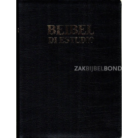Papiamento StudieBijbel - Koriente diep donkerblauw