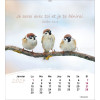 French postcard calendar 2024 - Life for you