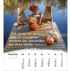 German postcard calendar 2024 - Life for you