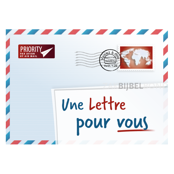 French - A Letter for you - Africa edition