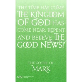 English Booklet with the Gospel according to Mark in the NIV version