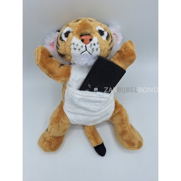 Wildlife StoryTeller Tiger met The Story of Jesus in het Noord Albanees (Gegisch)