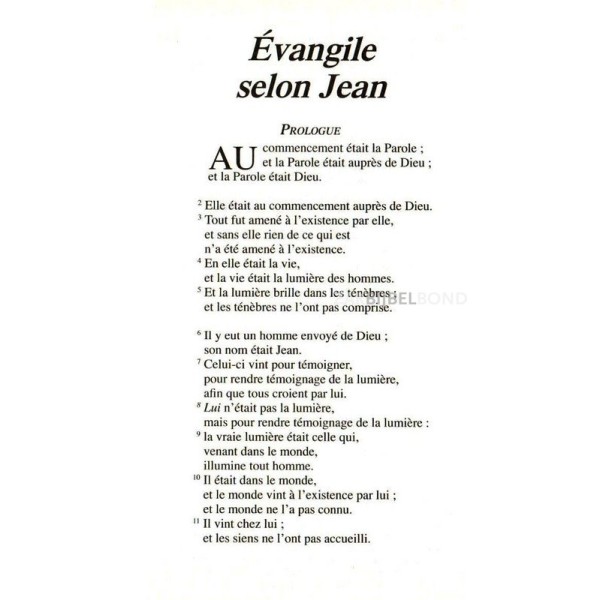 Frans Johannes-evangelie Levend Water