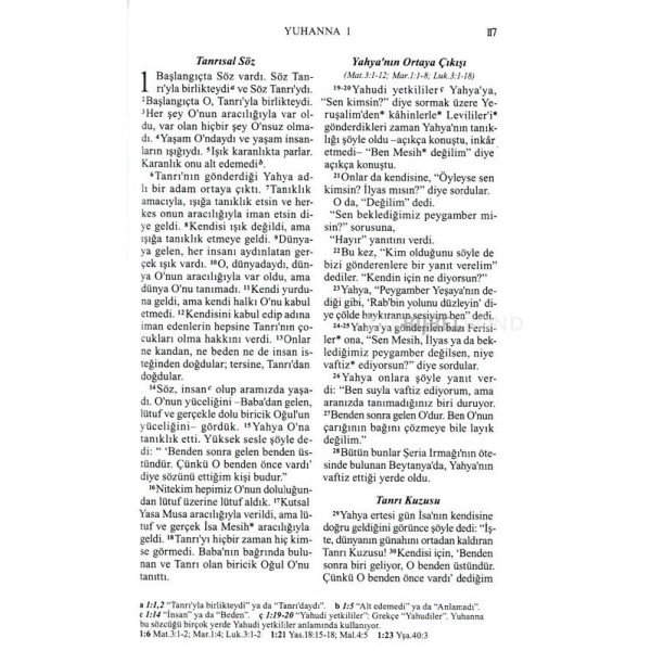 Turks Nieuw Testament Grotere Letter paperback