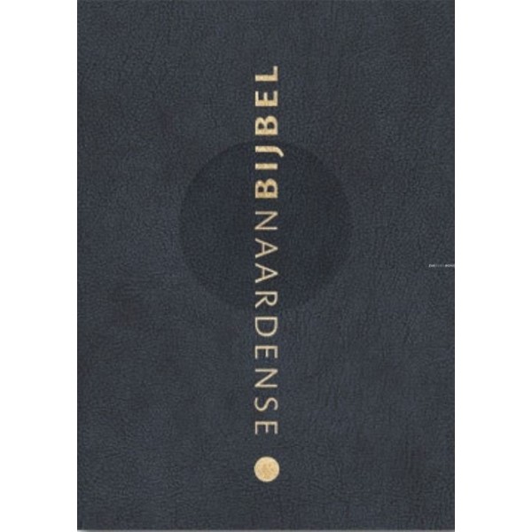 Naardense Bijbel 2024 - Midnight blue leather gilded edges