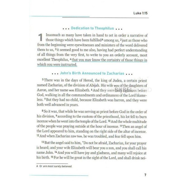 English Gospel of Luke NKJV Africa
