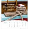 German postcard calendar 2025 - Life for you
