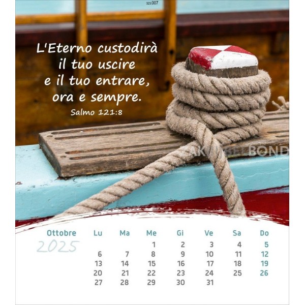 Italiaanse ansichtkaartenkalender 2025 - Leven voor jou