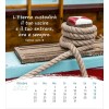 Italian postcard calendar 2025 - Life for you