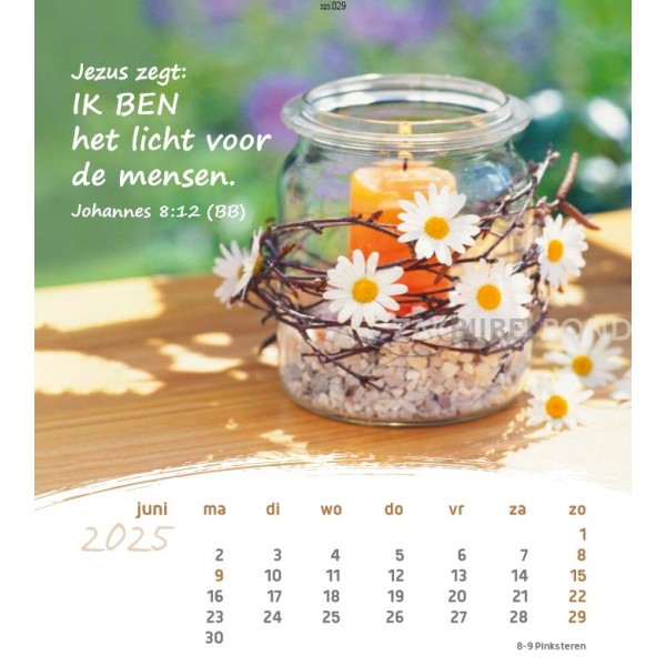 Nederlandse ansichtkaartenkalender 2025 - Leven voor jou