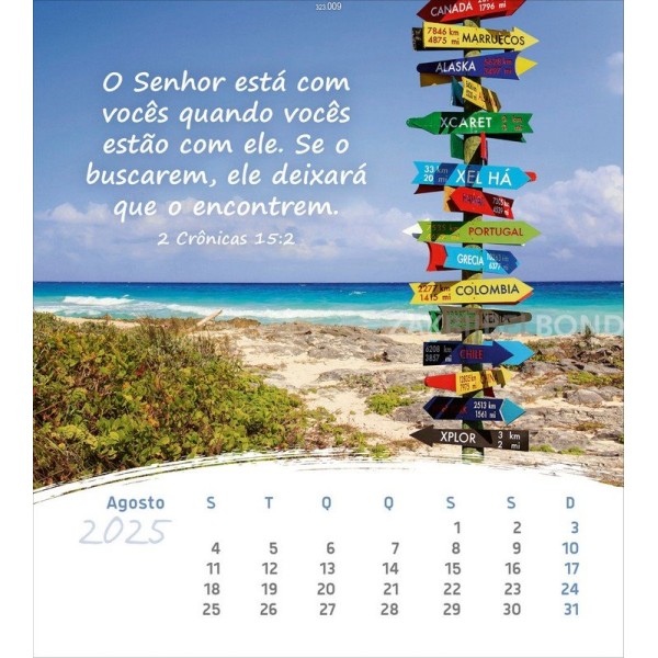 Portugese ansichtkaartenkalender 2025 - Leven voor jou