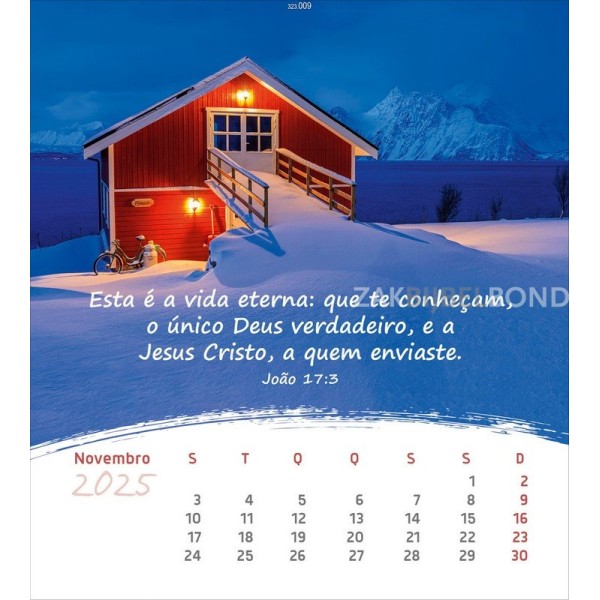 Portugese ansichtkaartenkalender 2025 - Leven voor jou