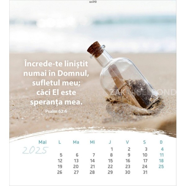 Roemeense ansichtkaartenkalender 2025 - Leven voor jou
