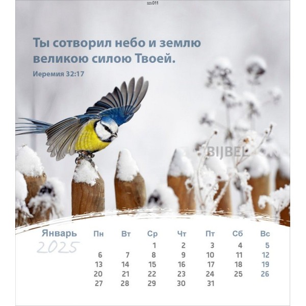 Russische ansichtkaartenkalender 2025 - Leven voor jou