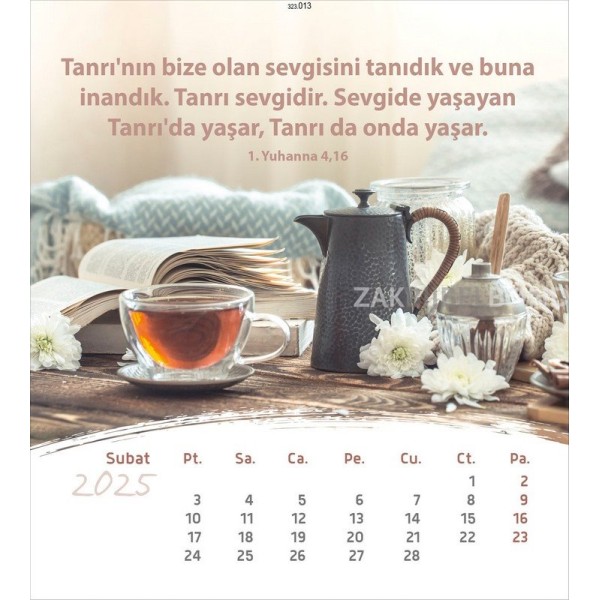 Turkse ansichtkaartenkalender 2025 - Leven voor jou