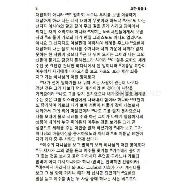 Korean Gospel of John
