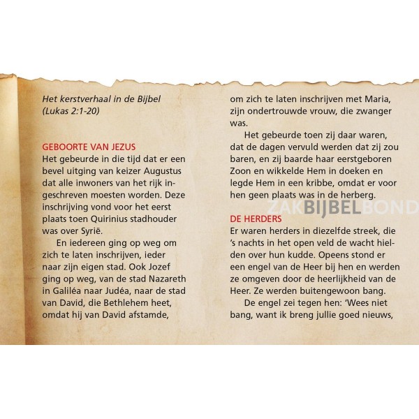 Nederlands evangelisatieboekje - Kerstgeschenk