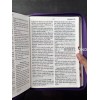 Spanish Bible RVR 60 - Letra Súper Gigante - purple thumb index zipper